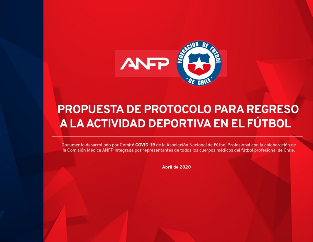 Propuesta de Protocolo para el regreso del fútbol