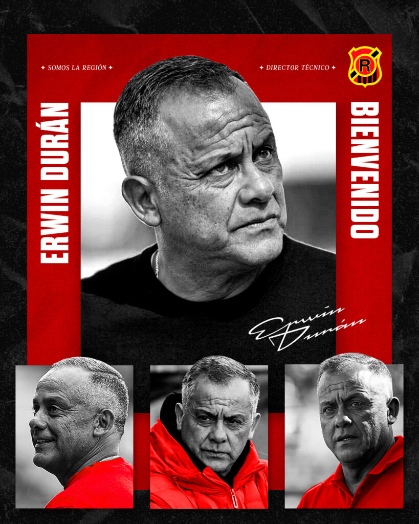 Erwin Durán es el nuevo entrenador de Rangers de Talca